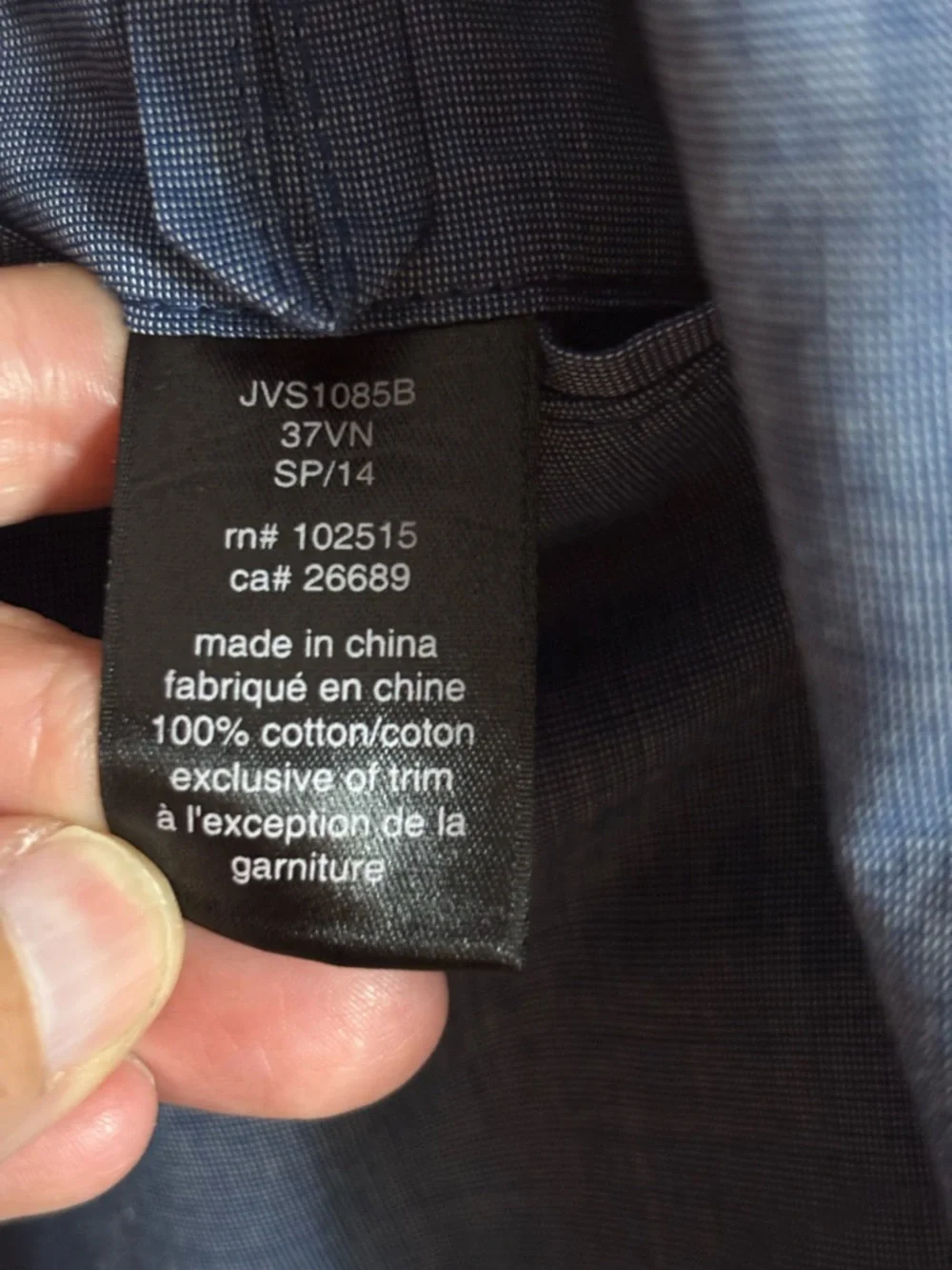 EUC John Varvatos Blue Men's lightweight unlined Sport Coat size 44